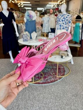 Natalina Kitten Heel Mule